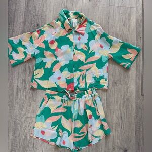 Illa Illa shirt/short set